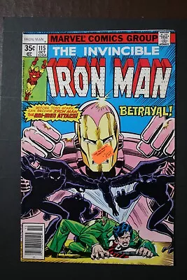 Buy Marvel Comics.  The Invincible IRON MAN.  Number 115.  October 1978 Issue • 4£