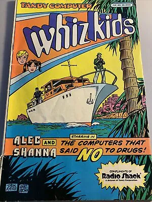 Buy Tandy Computer Whiz Kids:The Computer That Says No To Drugs (1985) Radioshack C3 • 1.85£