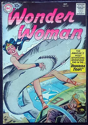 Buy Wonder Woman #101 HIGHER GRADE BOOK From 1958 • 154.55£
