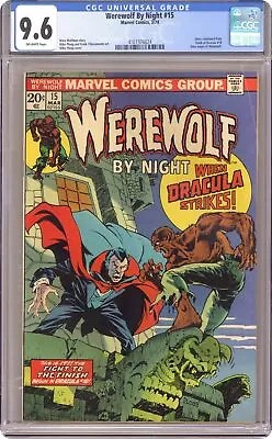 Buy Werewolf By Night #15 CGC 9.6 1974 4161976024 • 236.87£