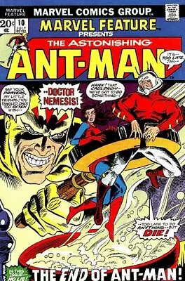 Buy Marvel Feature (1971) #  10 (5.0-VGF) Ant-Man 1973 • 13.50£