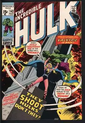 Buy Incredible Hulk #142 6.0 // 1st Appearance Of Valkyrie Marvel Comics 1971 • 38.83£