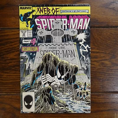 Web Of Spider-Man #39 CGC Graded 9.0 Marvel June 1988 White Pages Comic  Book.