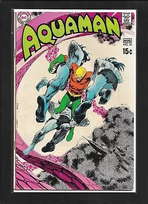 Buy Aquaman #52 (1970):  The Trader's Trap!  Bronze Age DC Comics! FN- (5.5)! • 21.71£