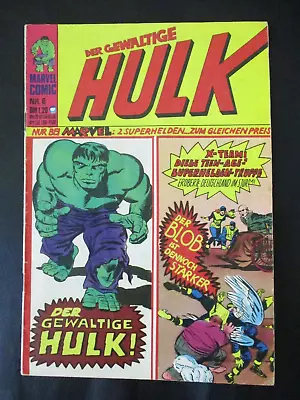 Buy Bronze Age + Marvel + German + 6 + 1974 + Tales To Astonish #60 + Hulk + • 31.06£
