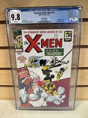 Buy Amazing Spider-Man #43 2024 Pastrovicchio Disney X-Men #1 Homage CGC 9.8 • 41.93£