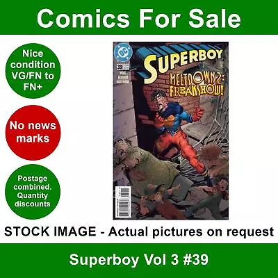 Buy DC Superboy Vol 3 #39 Comic - VG/FN+ 01 May 1997 • 3.49£