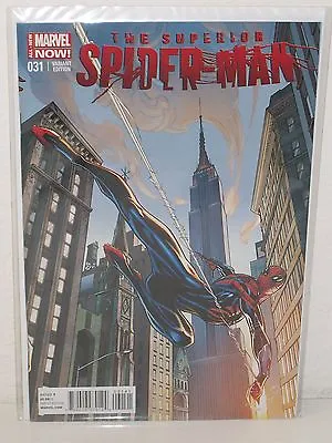 Buy SUPERIOR SPIDER-MAN #31 - J. Scott Campbell Connecting Variant - SPIDER-VERSE • 7.76£