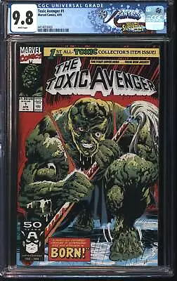 Buy Marvel Toxic Avenger 1 4/91 FANTAST CGC 9.8 White Pages • 119.60£