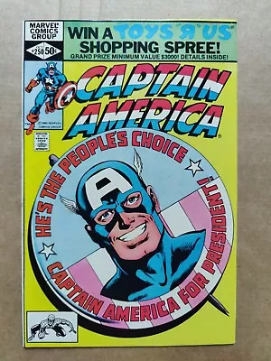 Buy Captain America #250 VF John Byrne Art • 6.99£