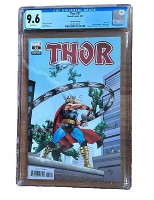 Buy Thor #21 CGC 9.6 Journey Into Mystery 83 1966 Homage Marvel 2022 God Of Hammers • 19.42£