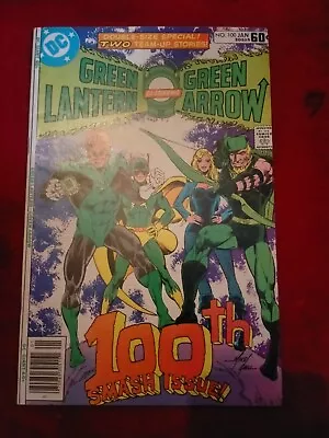 Buy DC Comics Green Lantern Co Starring Green Arrow #100 1978 • 15£