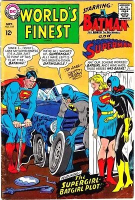 Buy WORLD'S FINEST COMICS #169 GD/VG Signed Curt Swan  The Supergirl-Batgirl Plot  • 38.82£