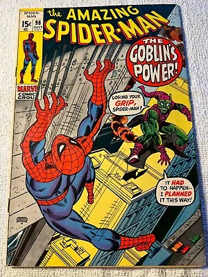 Buy Amazing Spider-Man 98 - Green Goblin - Drug Issue W/no Code Approval - Mid Grade • 69.89£