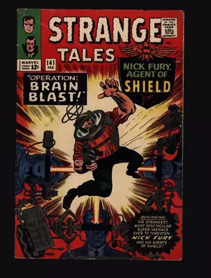 Buy Strange Tales- Nick Fury # 141 VG/FN 1st Mentallo    Marvel SA • 11.64£