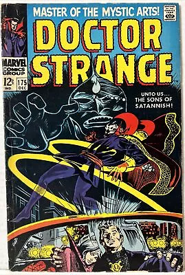 Buy Doctor Strange #175 - 1st Clea Cover, Sons Of Satannish App - Marvel 1968 VG-FN • 15.52£