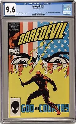 Buy Daredevil #232 CGC 9.6 1986 1245781016 • 56.79£