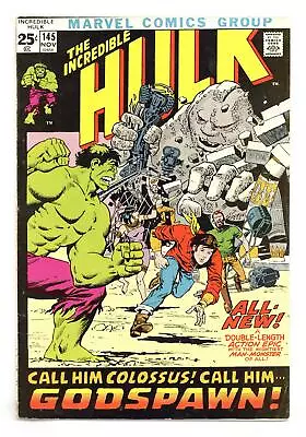 Buy Incredible Hulk #145 VG+ 4.5 1971 • 13.59£