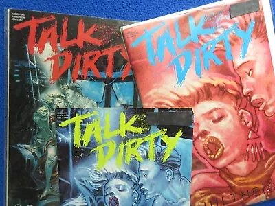 Buy Talk Dirty #1-3 Set   Schultheiss  1996   1st Prints   Hard To Find • 38.82£