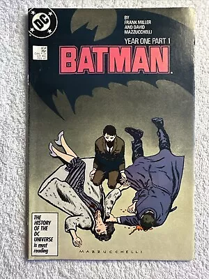 Buy Batman 404 Year One Part 1 DC Comics Frank MIller David Mazzuchelli • 9.31£