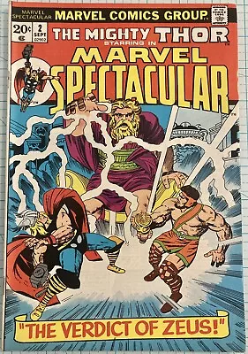 Buy Marvel Spectacular #2 VF+ 1973 Marvel Reprints Journey Into Mystery #116 Bronze • 15.52£
