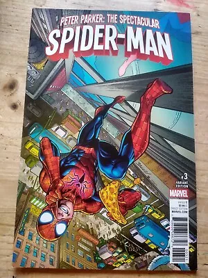 Buy Marvel Comics Peter Parker Spectacular Spiderman 3 Variant 2017 • 9.99£
