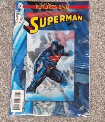 Buy SUPERMAN - Futures End #1 3D Cover - New 52 - Wrapped • 5£