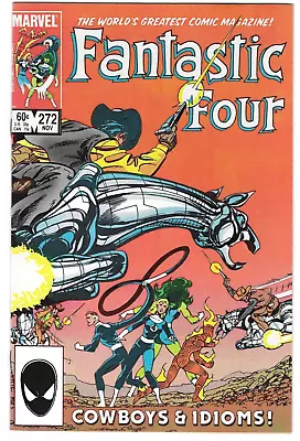 Buy Fantastic Four #272 : MARVEL : 1984 : VF/NM: Nathaniel Richards Cameo • 17.09£