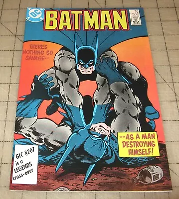 Buy BATMAN #402 (Dec 1986) FN+ Condition Comic - A Man Destroying Himself • 3.88£