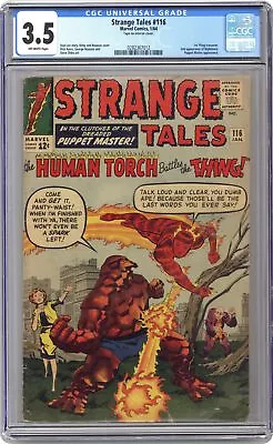 Buy Strange Tales #116 CGC 3.5 1964 0282367012 • 52.81£