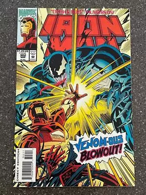 Buy Iron Man #302 Venom Appearance Marvel Comics NM • 13.98£