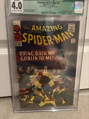 Buy Amazing Spider-Man #27 / 1965 / CGC 4.0 • 110£