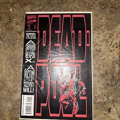 Buy Deadpool: The Circle Chase #1 (1993) 1st Solo Deadpool Modern Age Marvel Comic • 19.42£