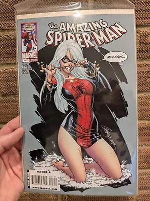 Buy Amazing Spiderman #607 Comic RARE J.SCOTT CAMPBELL Cover Black Cat  • 145£