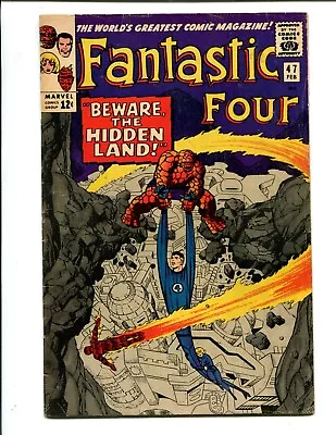 Buy Fantastic Four #47 - First Maximus Appearance, Stan Lee, Jack Kirby (4.5) 1966 • 26.40£