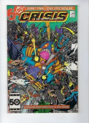 Buy CRISIS ON INFINITE EARTHS # 12 High Grade Wolfman/Perez Final Issue 1986 NM- • 11.95£