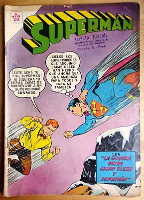 Buy Action Comics 253 🔑 RARE Spanish Foreign DC - Superman Supergirl Congo Bill • 61.35£