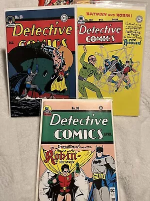 Buy DC Detective Comics #38, 58, And 140.  Reprint Lot. DC. • 19.42£
