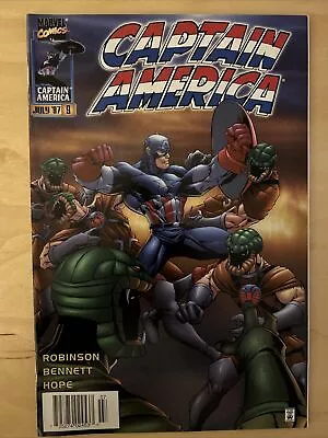 Buy Captain America Volume 2 #9, Marvel Comics, July 1997, NM • 3.49£