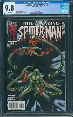 Buy Amazing Spider-Man V2 #26 (#467) - CGC 9.8 NM/M!!! • 50.47£