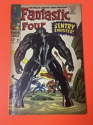 Buy FANTASTIC FOUR #64  FIRST App SENTRY 459    STAN LEE & JACK KIRBY  1967 • 28.73£