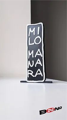 Buy Decorative MILO MANARA Self Standing Logo Display • 19£