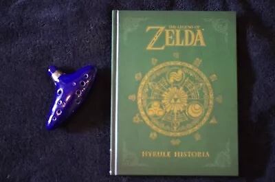 Buy The Legend Of Zelda Hyrule Historia Nintendo Hardback Book With Ocarina!!! • 19.42£