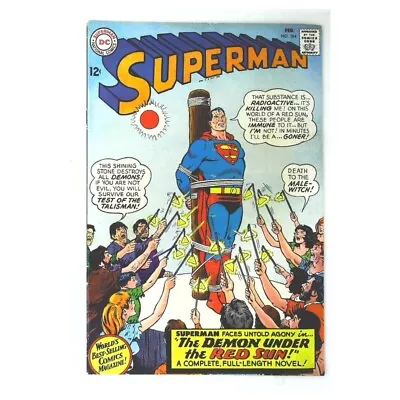 Buy Superman #184  - 1939 Series DC Comics Fine+ Full Description Below [x: • 45.02£