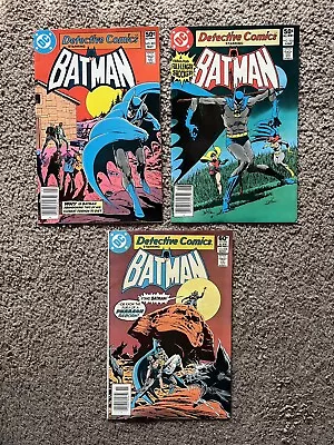 Buy Detective Comics #502 , #503 AND #508 1981) DC Comics! 3 Comics. • 19.41£