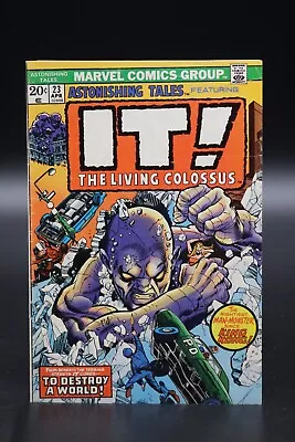 Buy Astonishing Tales (1970) #23 Gil Kane It The Living Colossus Fin Fang Foom VG/FN • 24.85£