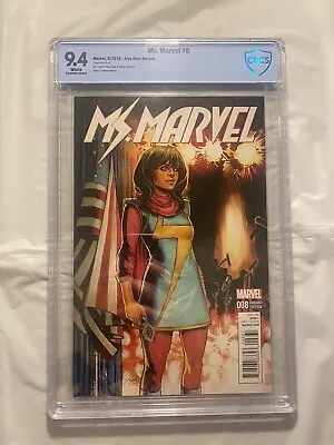 Buy Ms Marvel (2016) #8 Cbcs 9.4 Nm Marvel Disney+ Variant Edition Near Mint • 62.13£