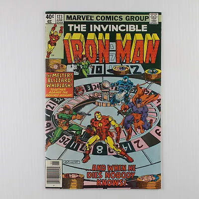 Buy Iron Man #123 - Demon In A Bottle, Part 4 - Newsstand - Mid Grade • 5.87£