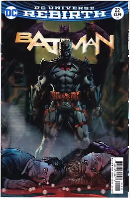 Buy Batman #22 - The Button Part 3 - Lenticular Cvr - First Print - Dc Comics 2017 • 9.99£