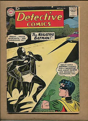 Buy Detective Comics #284 - The Negative Man - 1960 (Grade 2.0) WH • 39.61£